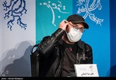علیرضا کمالی بازیگر در نشست خبری فیلم تک تیرانداز - سی و نهمین جشنواره فیلم فجر