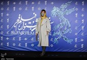 سارا بهرامی بازیگر فیلم روشن در سی و نهمین جشنواره فیلم فجر