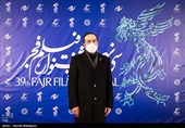 حسین انتظامی رئیس سازمان سینمایی در سی و نهمین جشنواره فیلم فجر