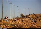 پیاده راه قندیلی شیراز در روزهای کرونایی