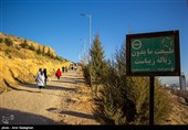 پیاده راه قندیلی شیراز در روزهای کرونایی