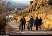 پیاده راه قندیلی شیراز در روزهای کرونایی