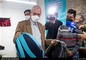 بازدید علی ربیعی از مرکز کارآفرینی طلوع بی نشان ها