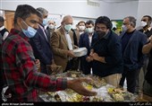بازدید علی ربیعی از مرکز کارآفرینی طلوع بی نشان ها