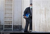 سیدعلیرضا آوایی وزیر دادگستری در حاشیه جلسه هیئت دولت