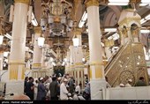 منبر پیامبر(ص) در مسجد النبی 