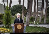 سخنرانی حجت‌الاسلام حسن روحانی رئیس جمهور در حاشیه آخرین جلسه هیئت دولت در سال 1399 
