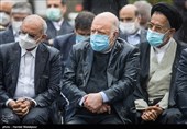 بیژن نامدار زنگنه وزیر نفت در حاشیه آخرین جلسه هیئت دولت در سال 1399