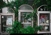 زیارت گلزار شهدای بهشت زهرا(س) تهران در شب جمعه آخرسال