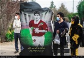 مزار مهرداد میناوند بازیکن تیم فوتبال پرسپولیس
