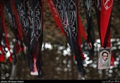 زیارت گلزار شهدای بهشت زهرا(س) تهران در شب جمعه آخرسال