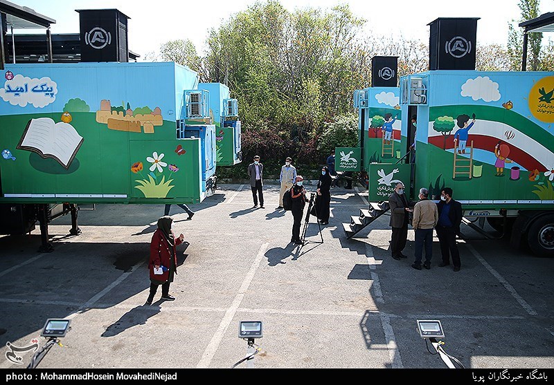 رونمایی از چهار تماشاخانه سیار کانون پرورش فکری کودکان و نوجوانان