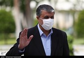 محمد اسلامی وزیر راه و شهرسازی در حاشیه جلسه هیئت دولت 