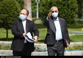 علی ربیعی سخنگوی دولت و محمدشریعتمداری وزیر تعاون، کار و رفاه اجتماعی در حاشیه جلسه هیئت دولت 