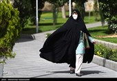معصومه ابتکار معاون امور زنان و خانواده رئیس جمهور در حاشیه جلسه هیئت دولت 