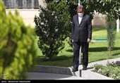 اسحاق جهانگیری معاون اول رئیس جمهور در حاشیه جلسه هیئت دولت 