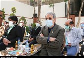 دکتر ناصر سیم فروش اولین عضو  ایرانی هیئت مدیره انجمن جراحان جهان در مراسم افتتاح ساختمان مرکزی و موزه بنیاد فرهنگی البرز 