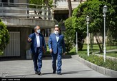  محمود واعظی رئیس دفتر رئیس جمهور در حاشیه جلسه هیئت دولت 