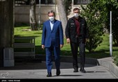  اسحاق جهانگیری معاون اول رئیس جمهور در حاشیه جلسه هیئت دولت 