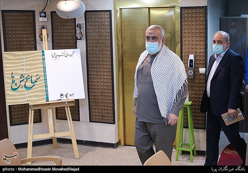 سردار نقدی معاون هماهنگ‌کننده سپاه پاسداران انقلاب اسلامی و سردار حق طلب رئیس بنیاد حفظ آثار و نشر ارزش‌های دفاع مقدس
