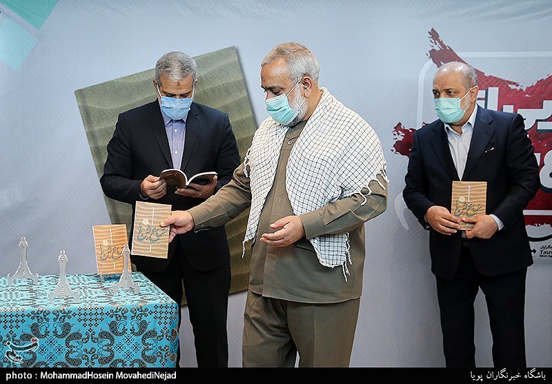سردار نقدی معاون هماهنگ‌کننده سپاه پاسداران انقلاب اسلامی ، سردار حق طلب رئیس بنیاد حفظ آثار و نشر ارزش‌های دفاع مقدس ، مجید قلی زاده مدیرعامل خبرگزاری تسنیم