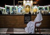 مراسم احیاء شب بیست و یکم ماه رمضان با رعایت پروتکل‌های بهداشتی در امامزاده صالح (ع) تهران 