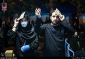 مراسم احیاء شب بیست و یکم ماه رمضان با رعایت پروتکل‌های بهداشتی در مسجد گیاهی تجریش 