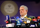 حضور محسن هاشمی در ستاد انتخابات کشور