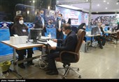 حضور عباس آخوندی وزیر سابق راه و شهرسازی  در ستاد انتخابات کشور