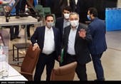 حضور علیرضا زاکانی در ستاد انتخابات کشور