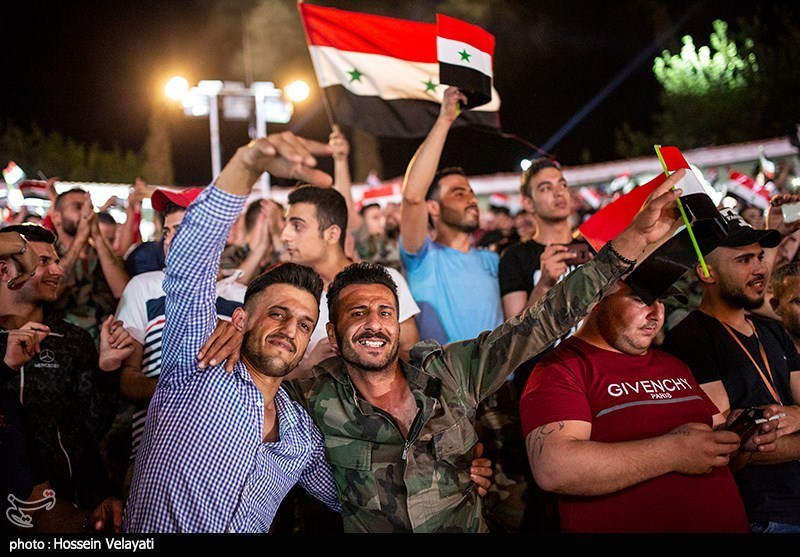 تبلیغات انتخابات ریاست جمهوری سوریه در دمشق