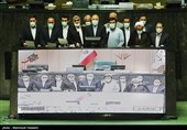 مراسم تحلیف اعضای جدید هیأت رئیسه مجلس شورای اسلامی