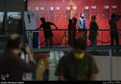 ندا عقیقی بازیگر در  پنجمین روز سی‌وهشتمین جشنواره جهانی فیلم فجردر پردیس سینمایی چارسو