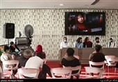 نشست خبری فیلم گیسوم در پنجمین روز سی‌وهشتمین جشنواره جهانی فیلم فجردر پردیس سینمایی چارسو