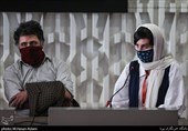 نشست خبری فیلم گیسوم در پنجمین روز سی‌وهشتمین جشنواره جهانی فیلم فجردر پردیس سینمایی چارسو