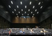 پیروز حناچی شهردار تهران و احمد مسجدجامعی در پنجمین روز سی‌وهشتمین جشنواره جهانی فیلم فجردر پردیس سینمایی چارسو