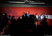جواد عزتی و محمدحسین مهدویان در اکران خصوصی سریال «زخم‌ کاری»