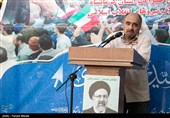 گردهمایی فعالان فضای مجازی کرمانشاهی در حمایت از آیت‌الله رئیسی+ تصویر