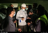 بازدید رئیس بنیاد مستضعفان از منطقه 2 آزادراه تهران-شمال