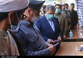 محسن رضایی میرقائد نامزد سیزدهمین دوره ریاست جمهوری اسلامی پای صندوق رای در حرم مطهر حضرت عبدالعظیم حسنی(ع) شهرری