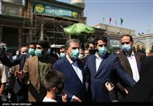محسن رضایی میرقائد نامزد سیزدهمین دوره ریاست جمهوری اسلامی پای صندوق رای در حرم مطهر حضرت عبدالعظیم حسنی(ع) شهرری