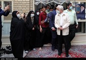 حضور سعید جلیلی در شعبه اخذ رأی مستقر در مسجد فاطمیه محله خزانه تهران