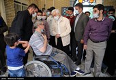 حضور سعید جلیلی در شعبه اخذ رأی مستقر در مسجد فاطمیه محله خزانه تهران