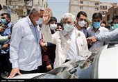 حضور سعید جلیلی در شعبه اخذ رأی مستقر در مسجد فاطمیه محله خزانه تهران
