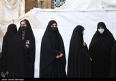 نامزد های نمایندگی ششمین دوره انتخابات شورای شهر تهران پای صندوق رای در شعبه اخذ رأی مستقر در حرم حضرت عبدالعظیم حسنی(ع) جهت شرکت در سیزدهمین دوره انتخابات ریاست جمهوری و شوراهای شهر