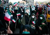 جشن پیروزی آیت‌الله سید ابراهیم رئیسی در سیزدهمین دوره انتخابات ریاست جمهوری