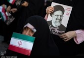 جشن پیروزی آیت‌الله رئیسی در سیزدهمین دوره انتخابات ریاست جمهوری