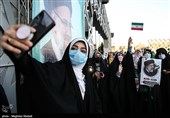 جشن پیروزی ابراهیم رئیسی در انتخابات