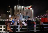 جشن پیروزی ابراهیم رئیسی در انتخابات