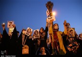 جشن پیروزی ابراهیم رئیسی در انتخابات